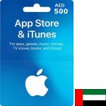 iTunes AED 500